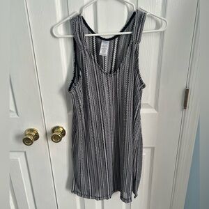 Time and Tru Women's Medium‎ Polyester Knitted Bathing Suit Cover Up